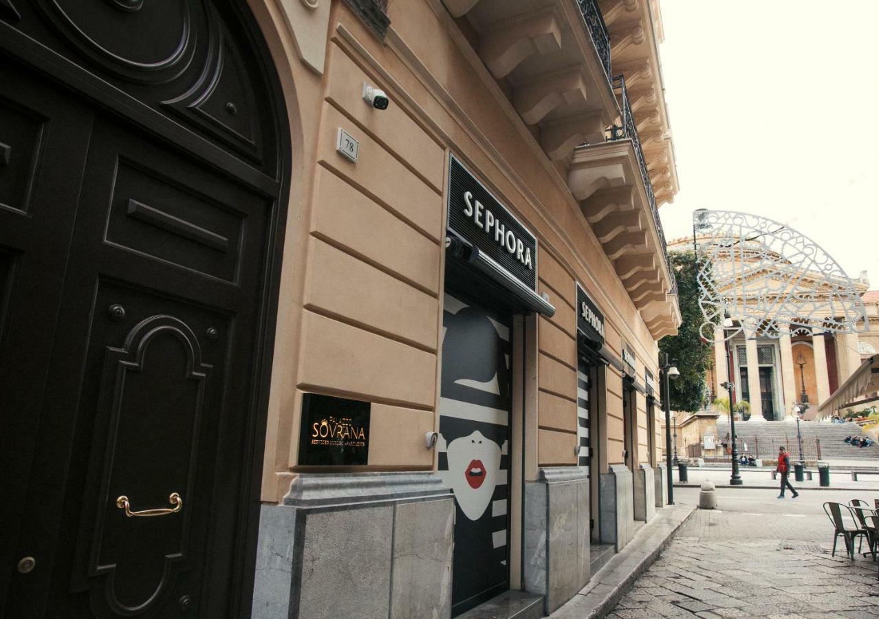 Palazzo Sovrana Serviced Luxury Apartments 팔레르모 외부 사진